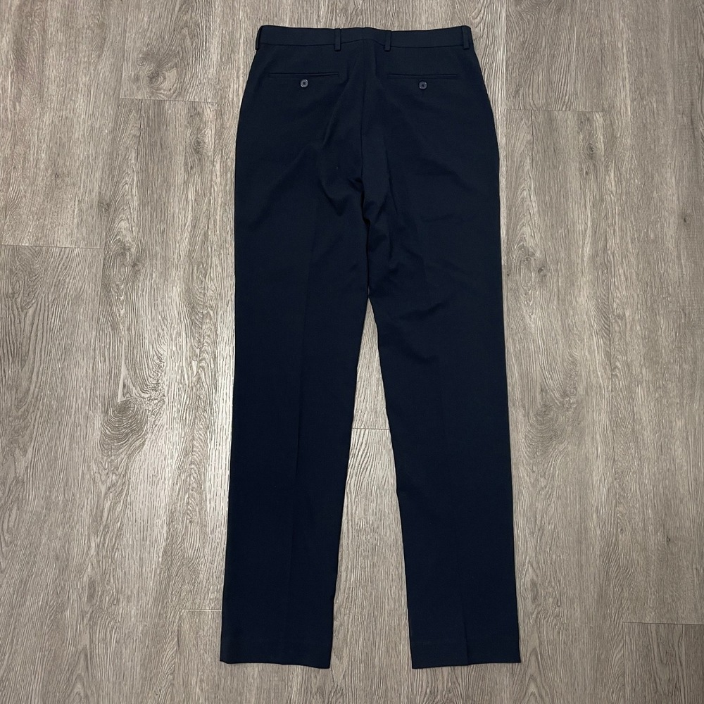Calvin Klein Dress Pant Mens 32x34 Blue Slim Performance Stretch Flex Golf NWT